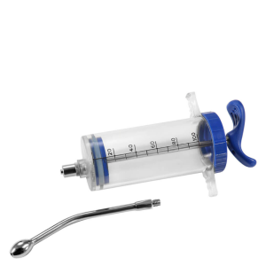 SERINGUE “SMART” 100 ML AVEC CANULE ET LUER LOCK – USAGE VÉTÉRINAIRE