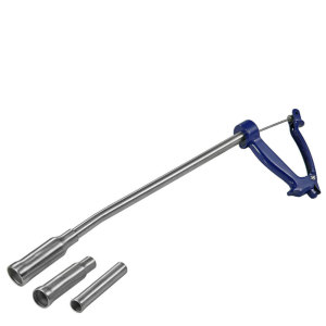 POSE DE BOLI EN ACIER INOXYDABLE ET POIGNÉE EN MÉTAL 50 CM – TÊTE INTERCHANGEABLE Ø 18-21-26 MM